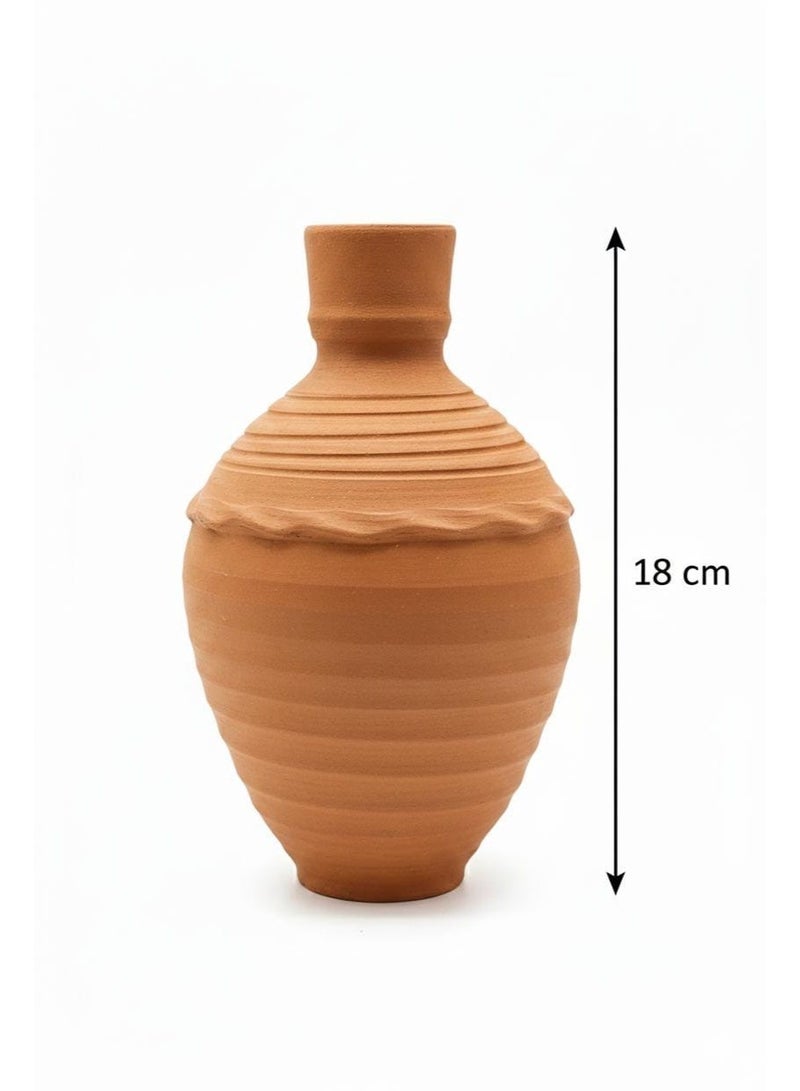 مجموعة من 4 أوانٍ فخارية مصنوعة من طين مكة. - Image 4